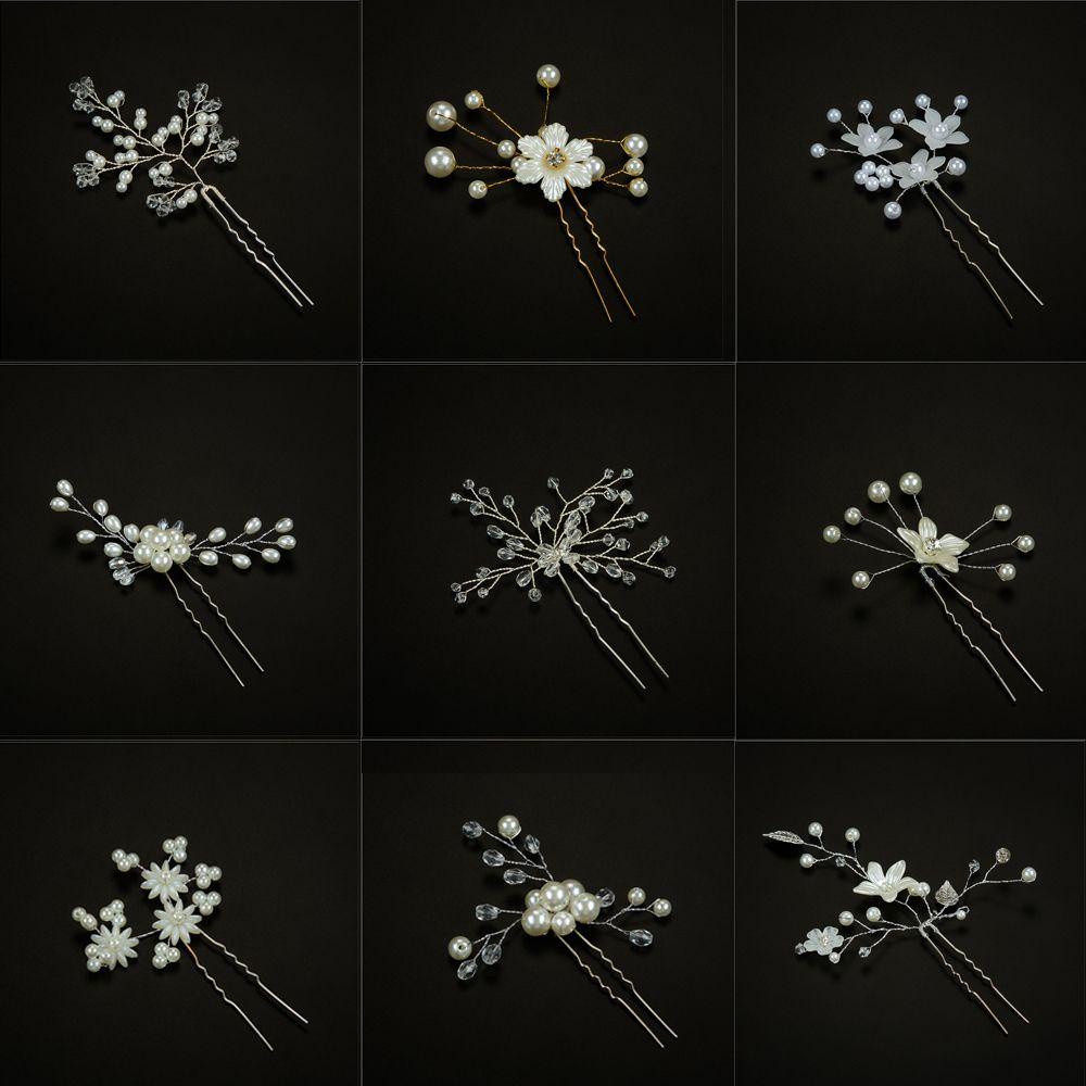 Kẹp Tóc LEILY|Kẹp Tóc Đính Đá Sang Trọng Cho Cô Dâu