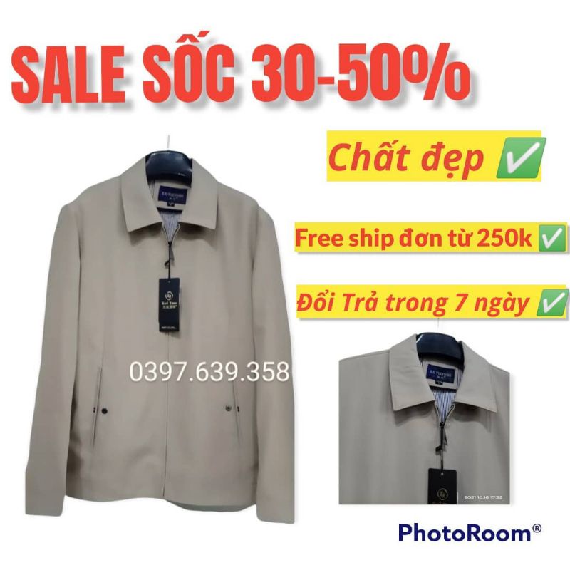 Áo Khoác Trung Niên tặng bố