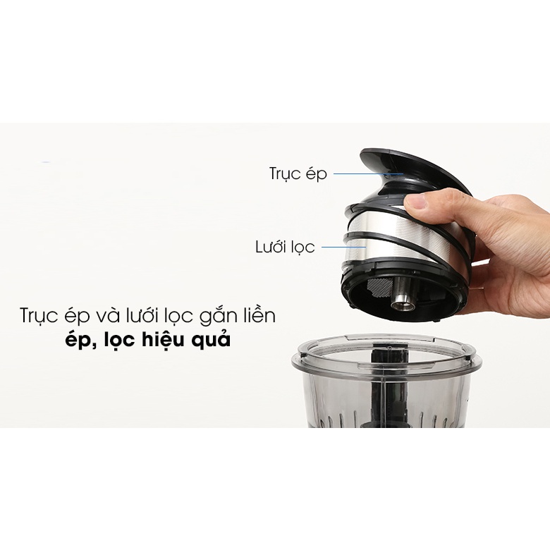 Máy ép chậm Kalite KL531 ép trái cây kiệt bã 200ml, công suất 200W chính hãng