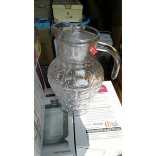 Sỉ bình nước thủy tinh 1.5l kiểu dáng mới