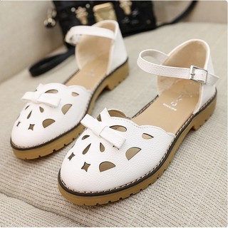 Giày oxford nơ đục