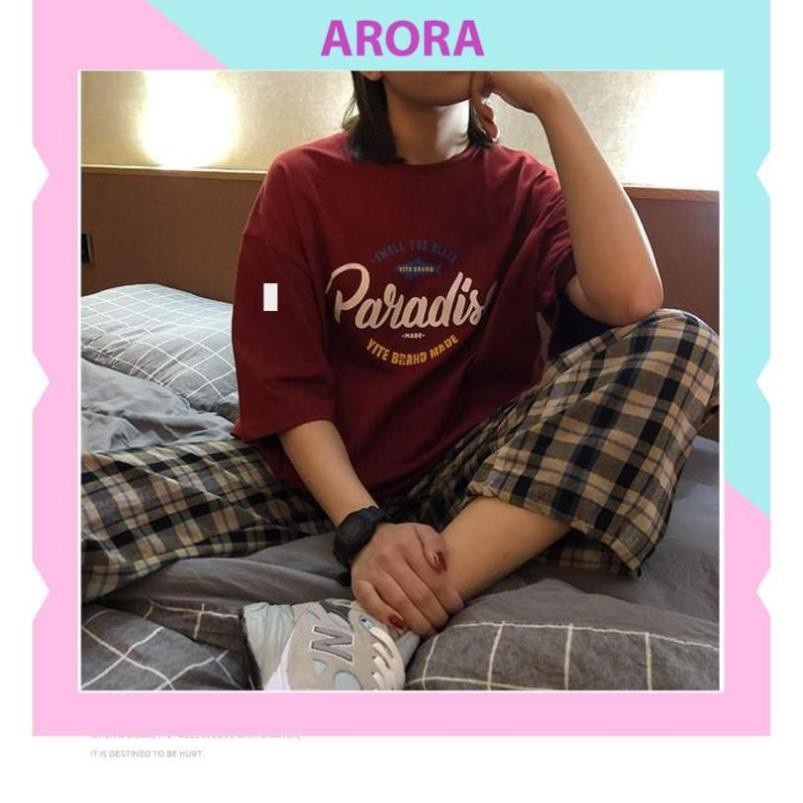 Áo thun trơn unisex, polo nam nữ tay lỡ from rộng, Áo phông trơn unisex, polo nam nữ cổ tròn đẹp, Arora AR24 ྇ ་