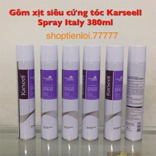 🌻RẺ VÔ ĐỊCH 🌻 GÔM XỊT TÓC TẠO KIỂU KARSEELL - MÙI SIÊU SANG