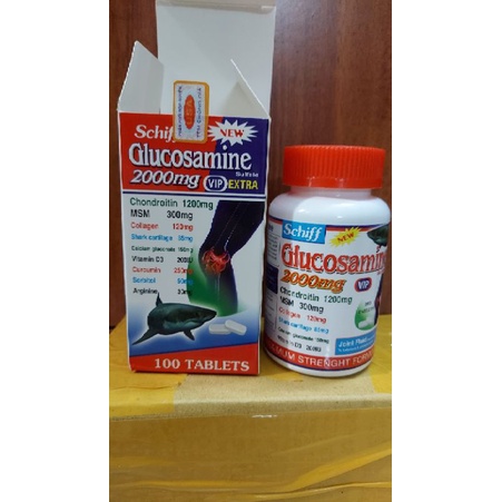 Viên uống hỗ trợ xương khớp Glucosamine Extract 2000mg Mỹ 100 viên