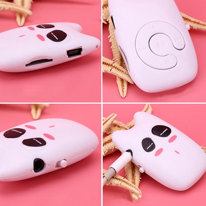 Máy Nghe Nhạc Mp3 5 Pin Jp5 Họa Tiết Hoạt Hình Dễ Thương