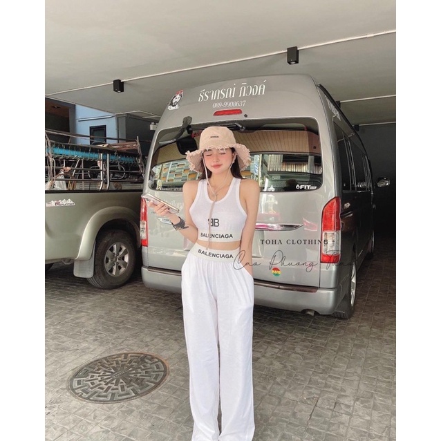 Sét 3 lỗ bagenciga quần suông