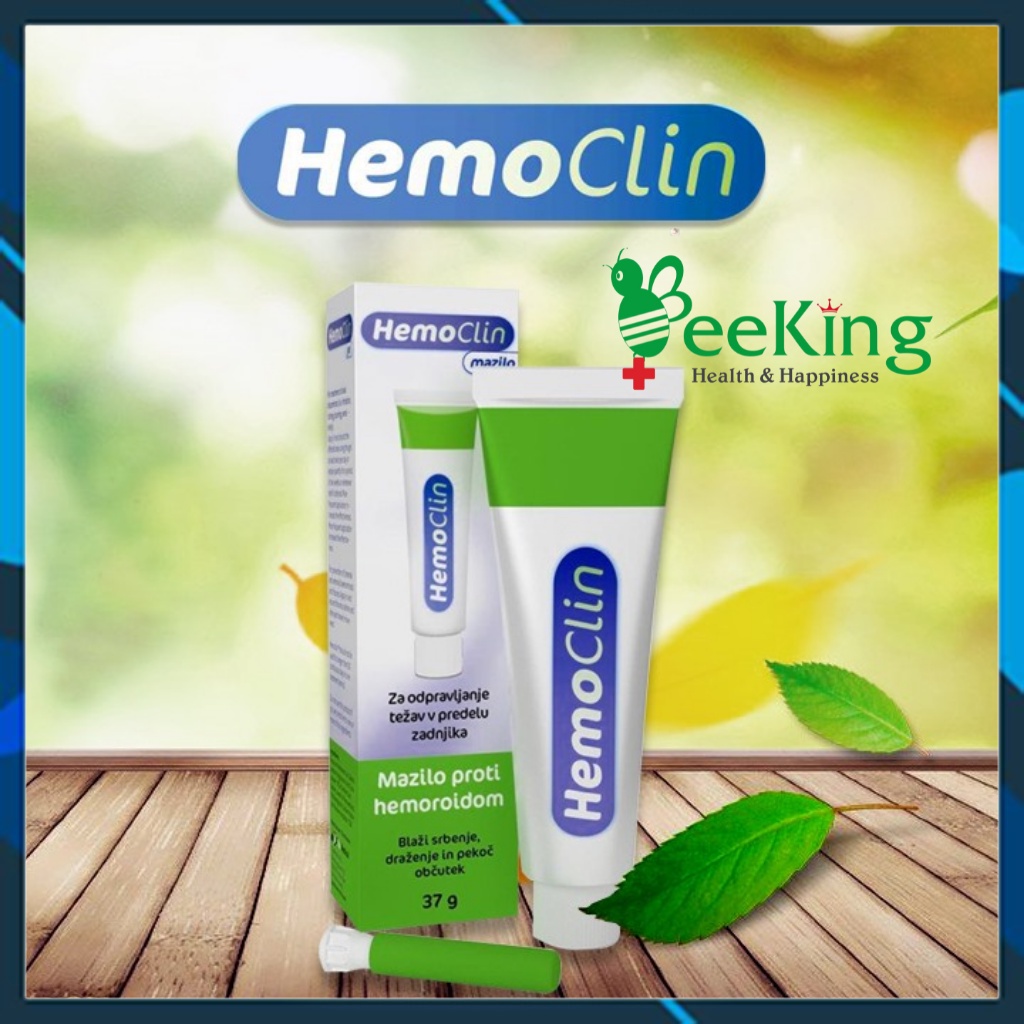 Hemoclin Gel Bôi Trĩ và Nứt kẽ Làm Giảm Đau Ngứa Gel bôi Trơn Hậu Môn Beeking BK01