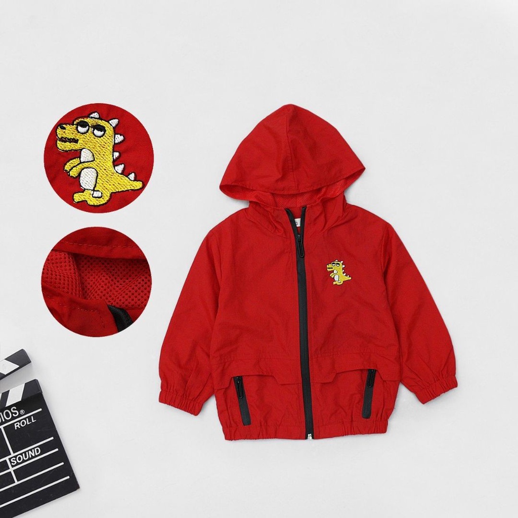 2012.ÁO KHOÁC GIÓ BÉ TRAI KHỦNG LONG