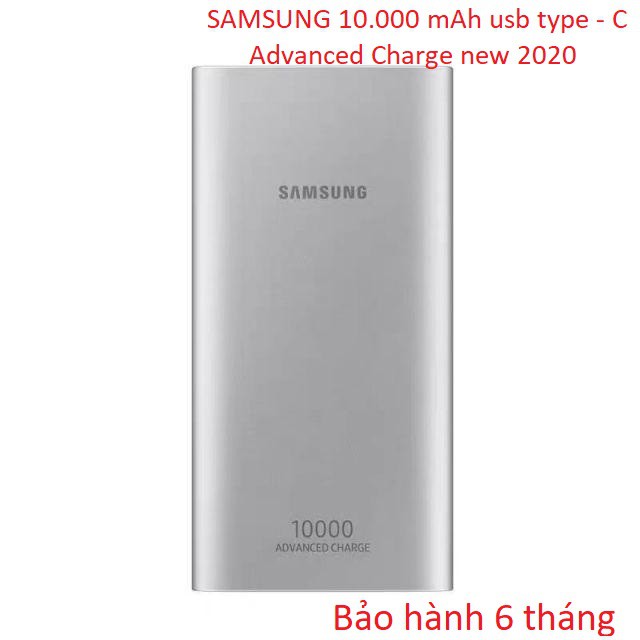 Sạc dự phòng samsung 10000mAh Pin dự phòng TYPE-C BẢO HÀNH 6 THÁNG