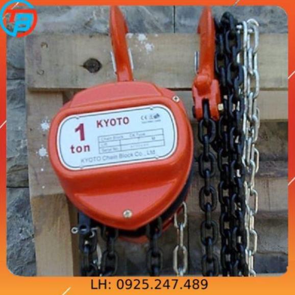 Palang pa lăng xích kéo tay Kyoto sản xuất theo tiêu chuẩn Japan 1 tấn - 3 tấn - CÁP THÉP Thái Bình Vina