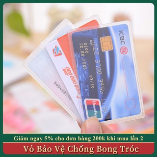 Vỏ Bảo Vệ, Vỏ Chống Xước, Bao Bảo Vệ, Bao Chống Xước, Bong Tróc Cho Bằng Lái Nhựa PET, Thẻ Căn Cước, Thẻ ATM, CMT Nhựa