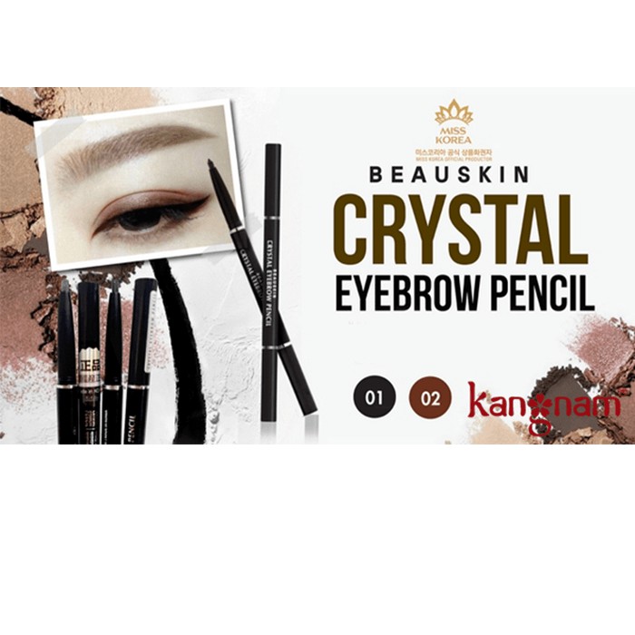 Hàng Chính Hãng- [ BỘ 2] Bút Chì Kẻ Lông Mày Hai Đầu Vặn Beauskin Hàn Quốc 10g/Cây Và 1 Bông Tẩy Trang ( 50 miếng/ gói) | BigBuy360 - bigbuy360.vn