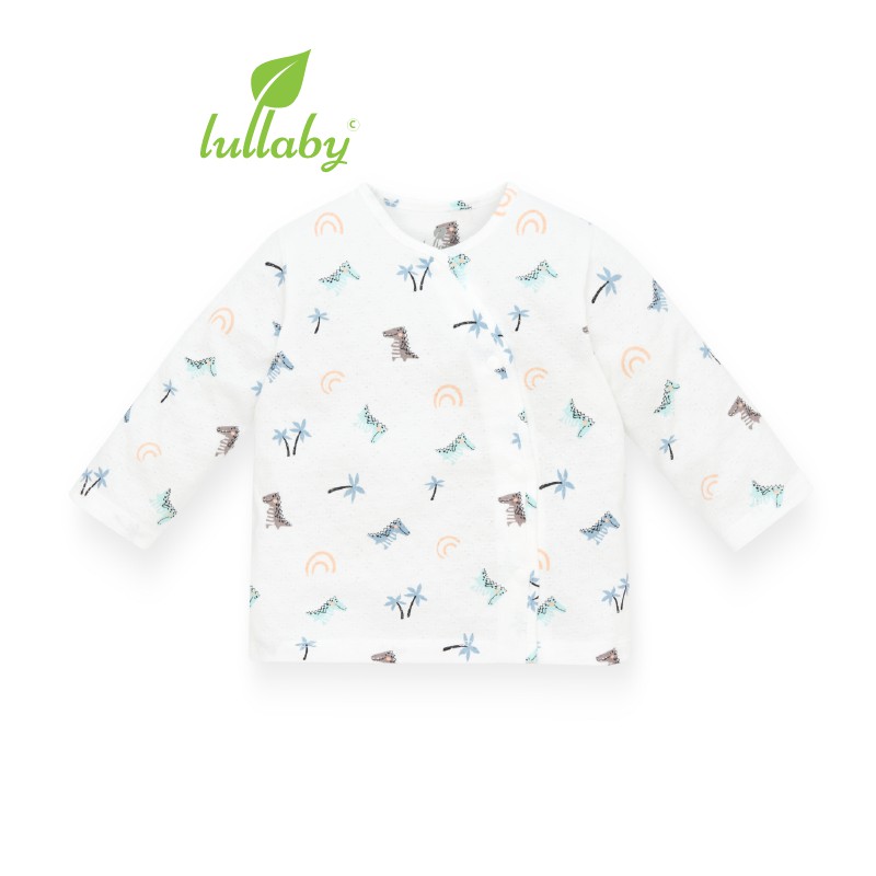 Lullaby - Áo cài lệch dài tay - NH609P - BST Pointelle 2021