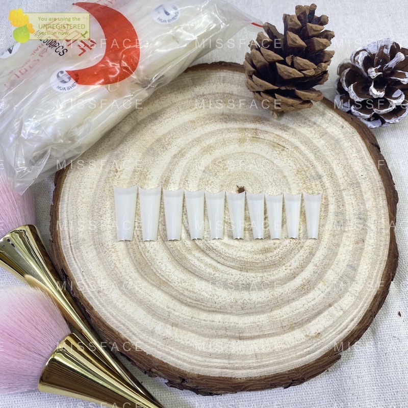 móng típ form thang - móng nối thang gói 500 pcs giá rẻ chuẩn form