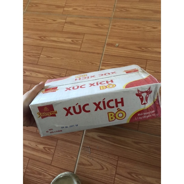 Xúc xích ăn liền Bông Mai(20 gói ,21g/gói)