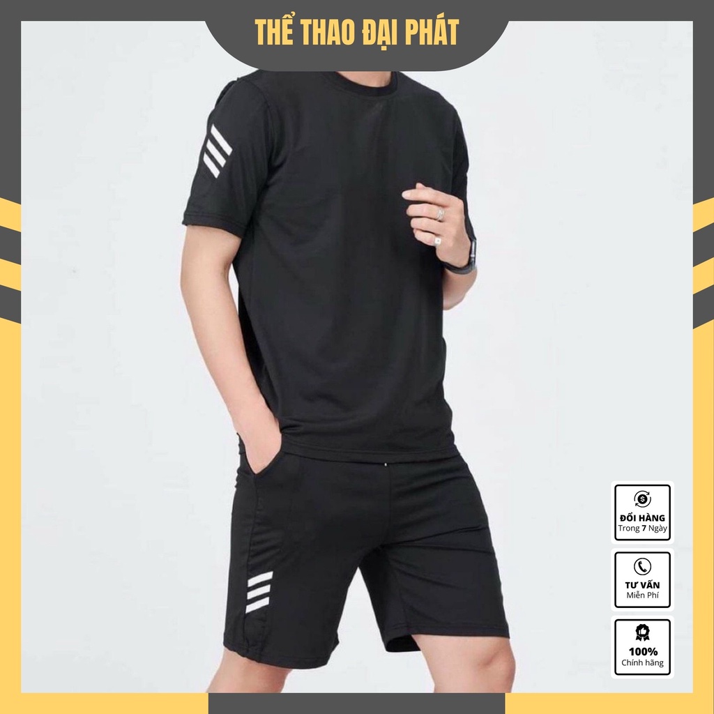 Bộ Quần Áo Thể Thao Nam Mùa Hè Phong Cách Hàn Quốc Cao Cấp, Chất Liệu Thun Lạnh Siêu Mát, Đàn Hồi_Mã HN005 (Hàng Loại 1)