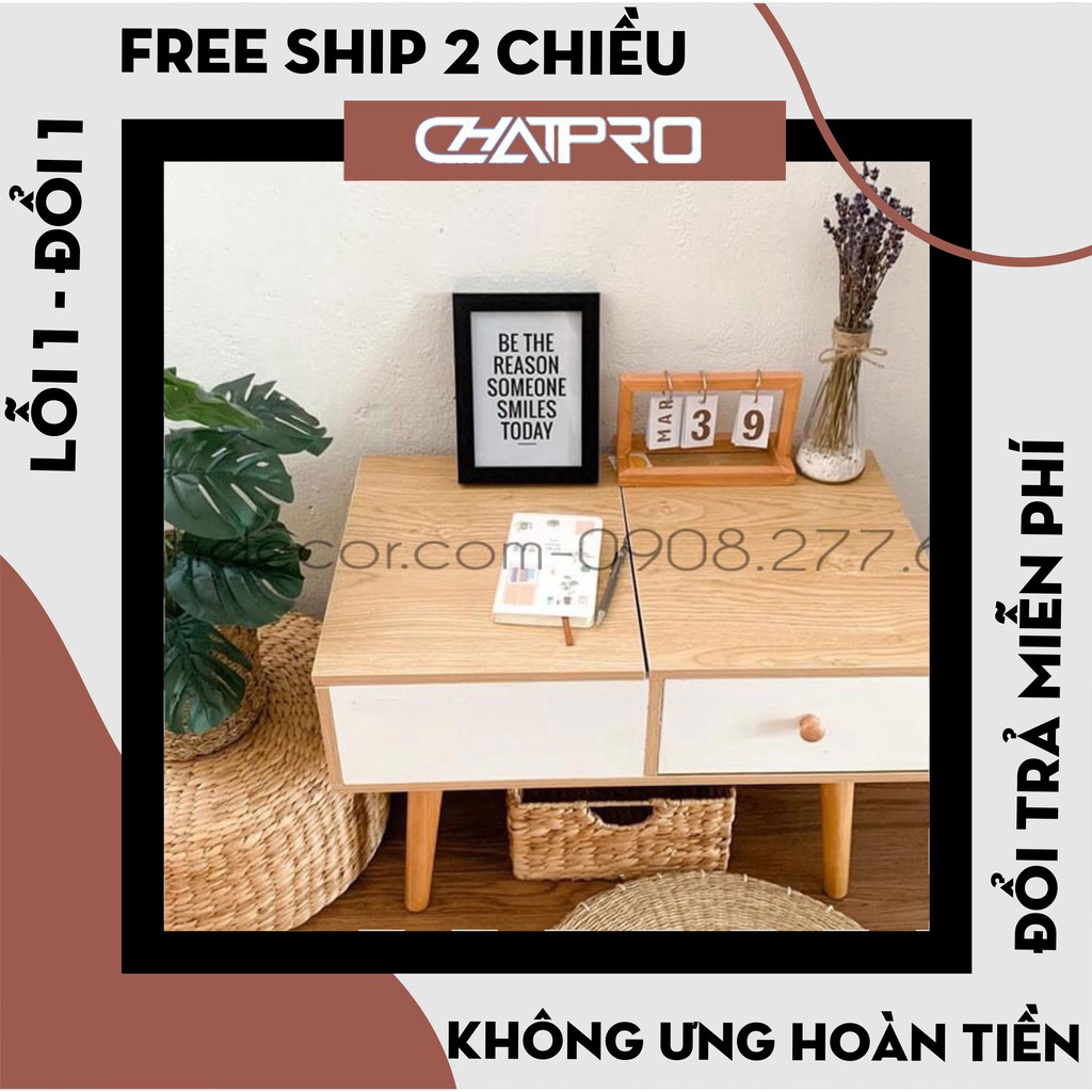 Bàn Trang Điểm Ngồi Bệt Mini Gỗ- Hàng Xuất Khẩu- Bảo hành 1 Năm 1 Đổi 1 - Hiệu MÌNH DECOR