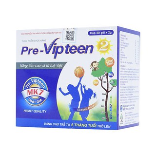 [Hàng Chính Hãng] Pre-Vipteen 2- Tăng chiều cao, tăng cường sức đề kháng