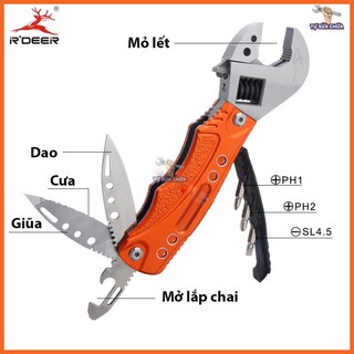 MỎ LẾT ĐA NĂNG 8 TRONG 1 R'DEER RT-2353
