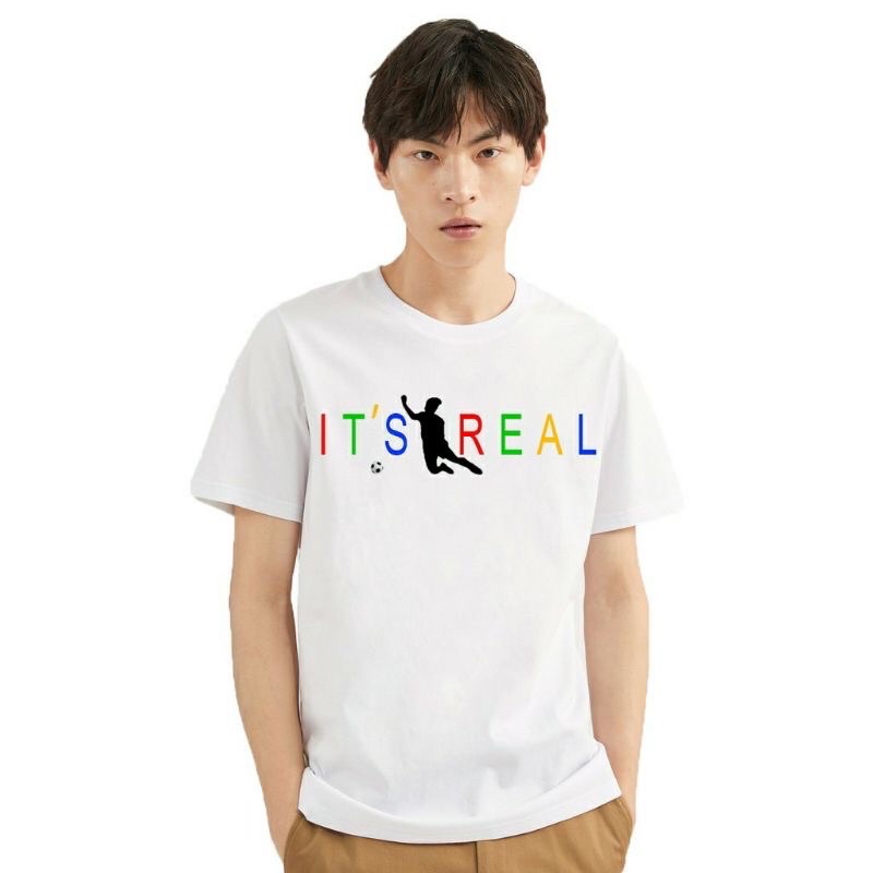 Áo thun It'S Real Văn ToànTay Lỡ Dáng Rộng Oversize '' Cú Ngã Lịch Sử''Unisex chất cotton mềm mịnPhong cách Thể thao