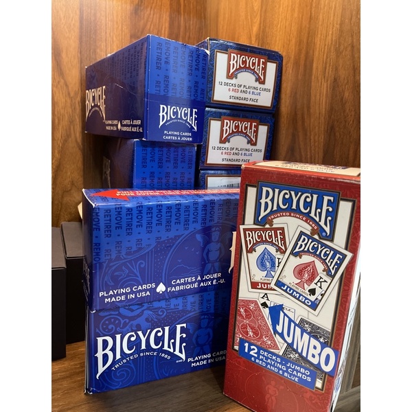 Bộ bài tây Bicycle Standard/RiderBack/Jumbo/TallyHo Playing Cards [ Hàng Mỹ ]