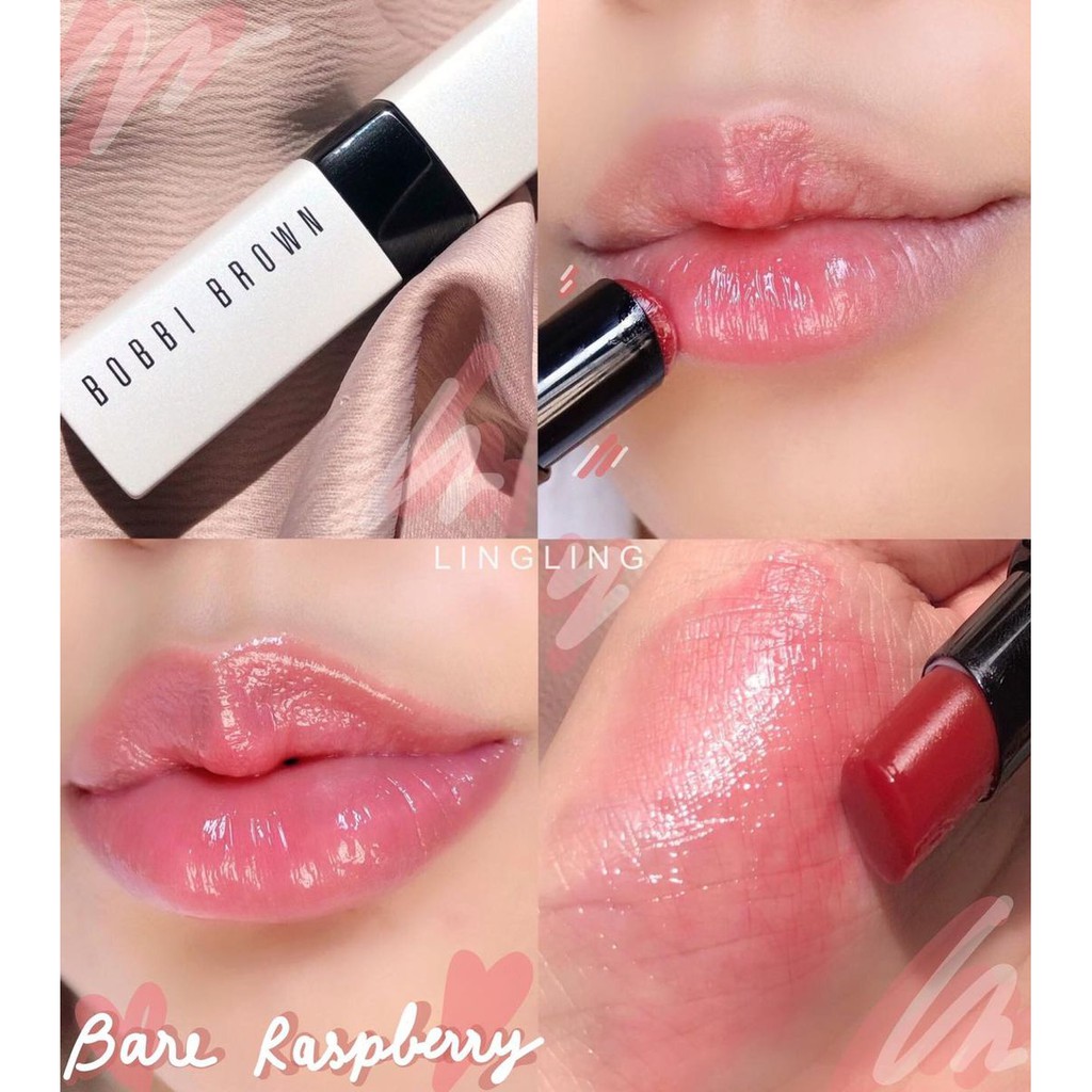 Son dưỡng Bobbi Brown extra lip tint: bare pink, bare rasberry , bare melon