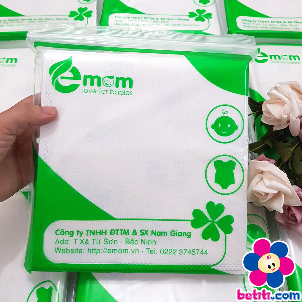 Gói Miếng Lót Phân Xu Emom Chống Thấm (25-30 tờ)