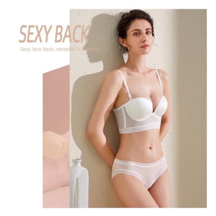 Áo Lót Nữ Cradin Ren Lưới Lưng U Bản To Có Gọng Đệm Nâng Ngực Cao Cấp 2097