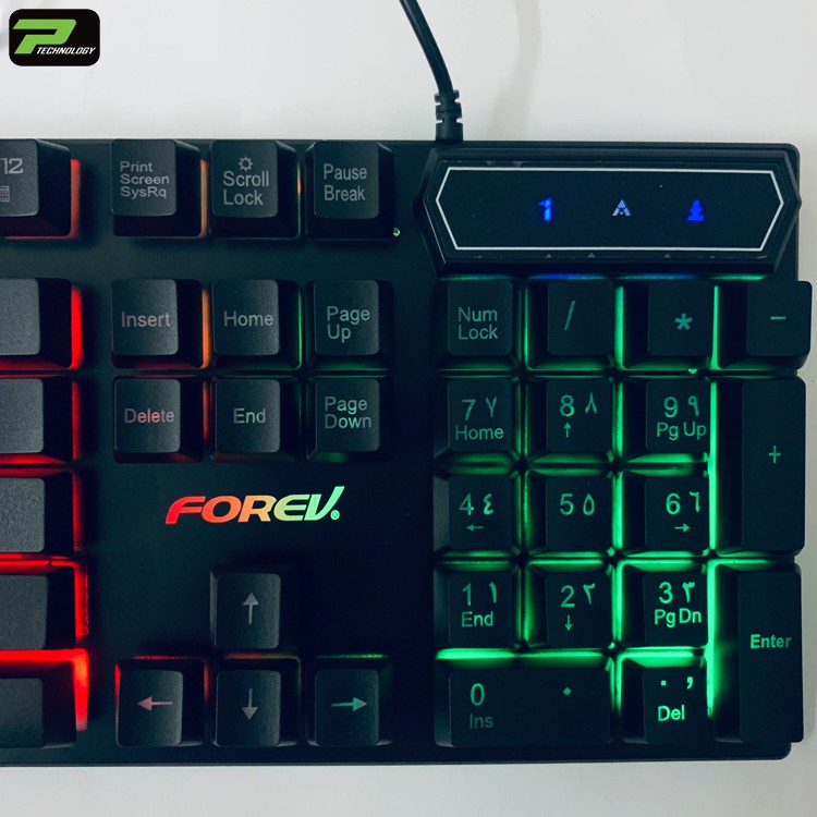 Chuột Chuyên Game Dragon + Bàn Phím Chơi Game Forev LED 7 Màu Đỉnh Cao | BigBuy360 - bigbuy360.vn