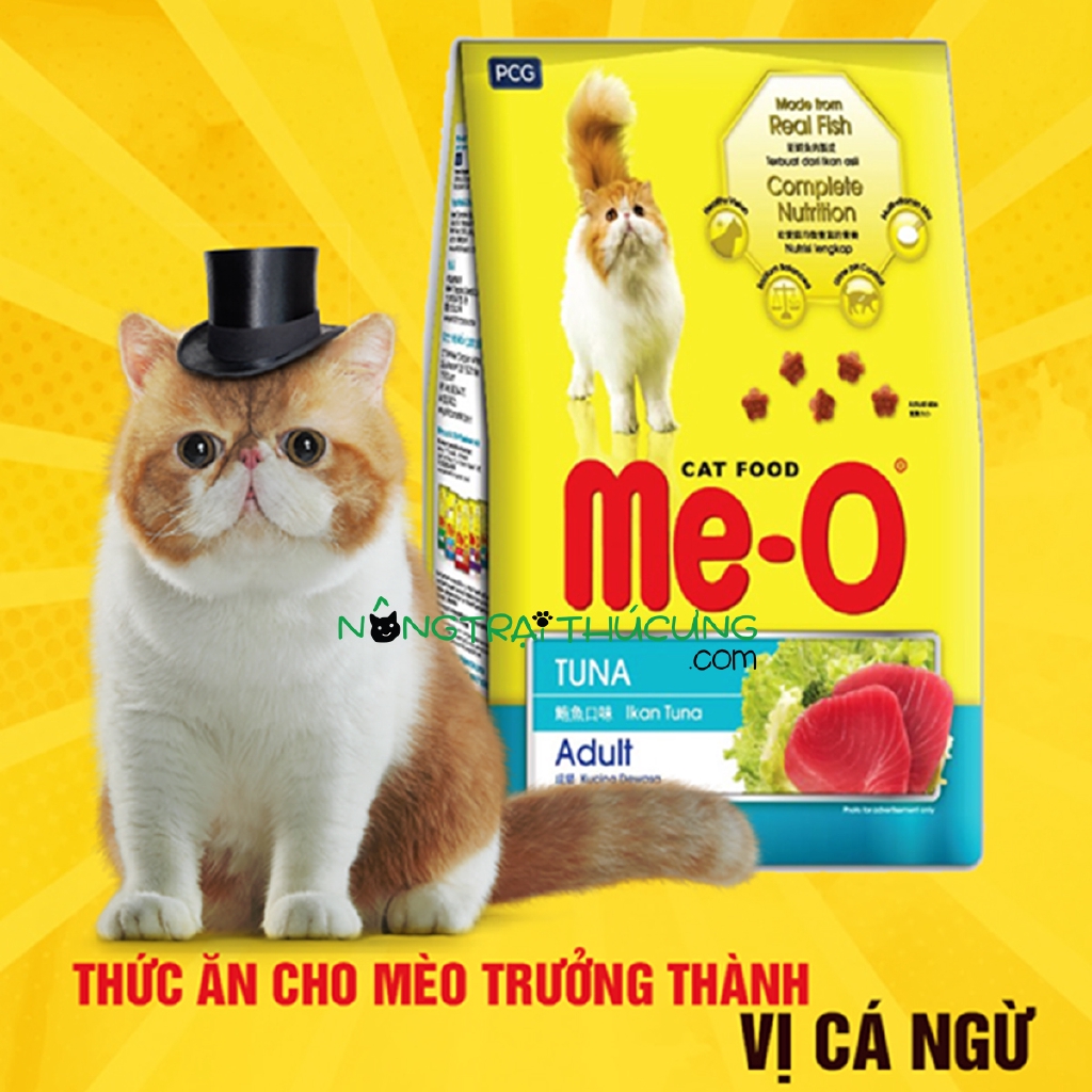 Thức ăn hạt cho Mèo ME-O gói 1,2kg - Đủ vị