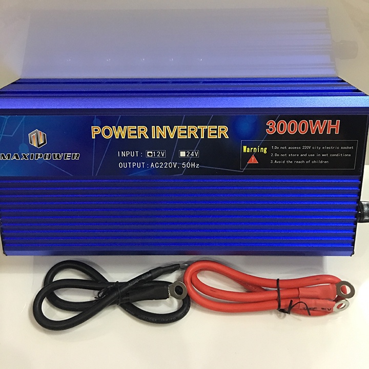 [Mã ELHA22 giảm 5% đơn 300K] Máy Kích Điện Inverter 3000W