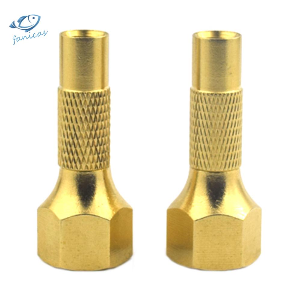 Set 2 đầu gắn van bơm hơi lốp xe ô tô tiện lợi