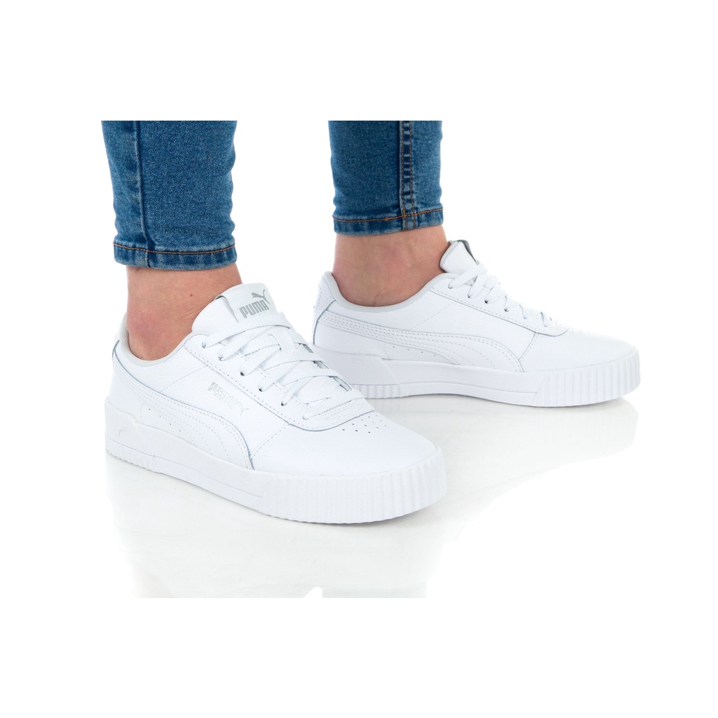 Giày Puma Carina L all white 370325 02 bill hàn