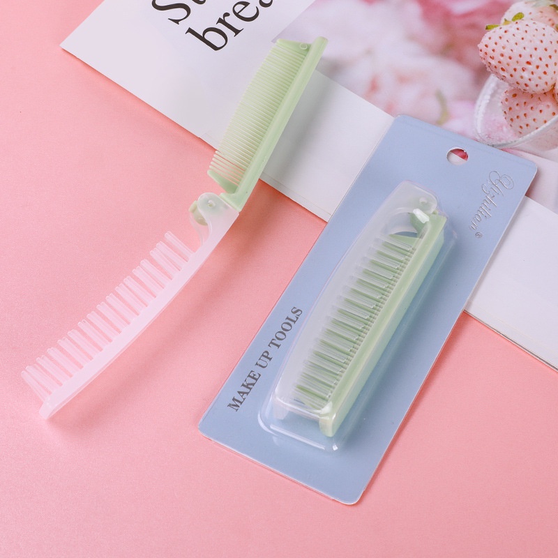 Lược Du Lịch Bỏ Túi Gấp Gọn 🍀Clovershop68🍀