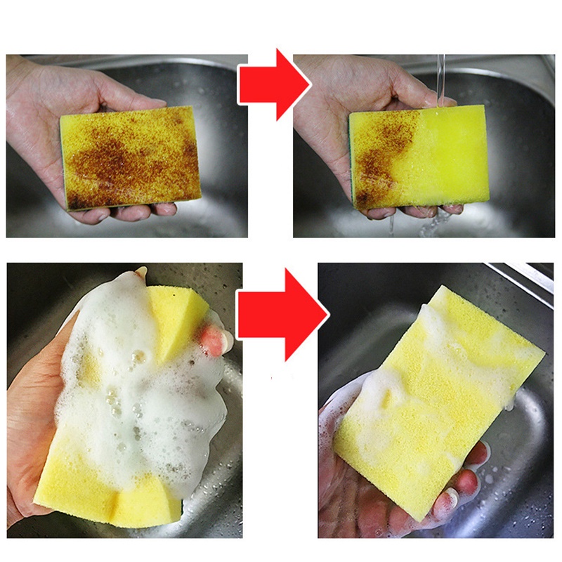 Miếng Xốp Vệ Sinh Nhà Bếp Thần Kỳ Tiện Dụng