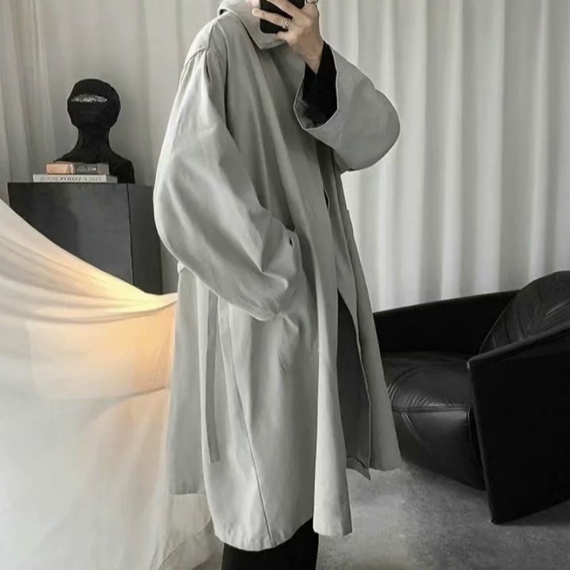 Chiếc áo mỏng Áo Sơ Mi Mỏng  Áo khoác tay dài cổ bẻ thời trang phong cách Hàn Quốc dành cho nam MàU đơN GiảN Unisex áO LớN KíCh ThướC đơN GiảN QuầN áO Nam GiớI