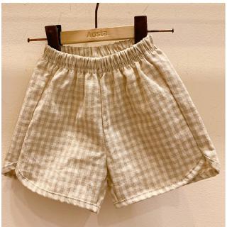 Quần Short Cotton + Linen Cho Bé