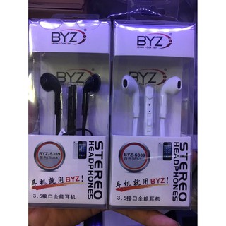 Tai nghe nhét tai BYZ S389 chân 3.5