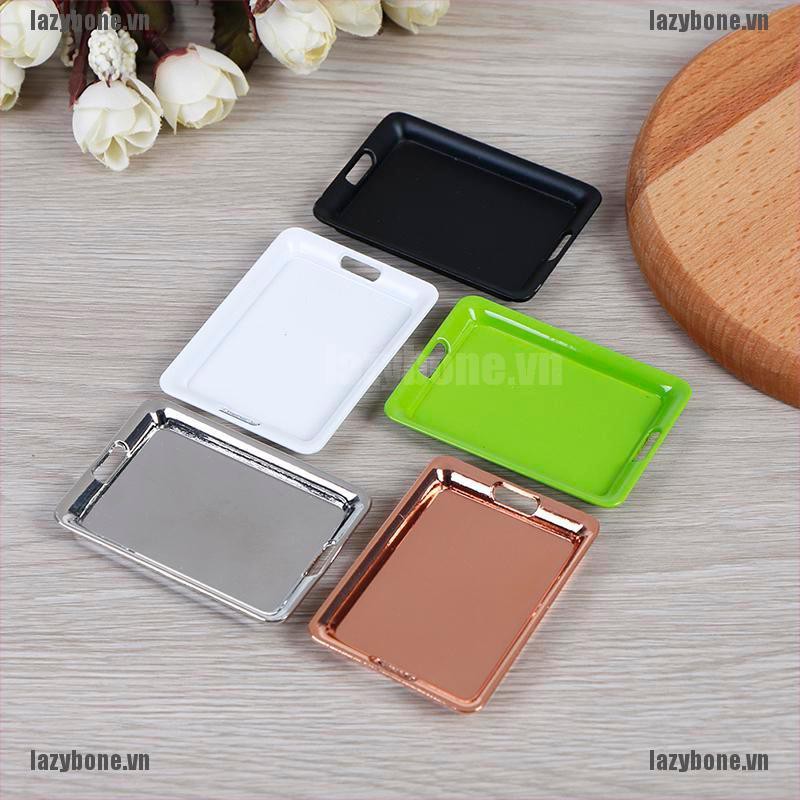 Khay Nhỏ Đựng Mô Hình Trang Trí Nhà Búp Bê Tỉ Lệ 1: 12 42mm x