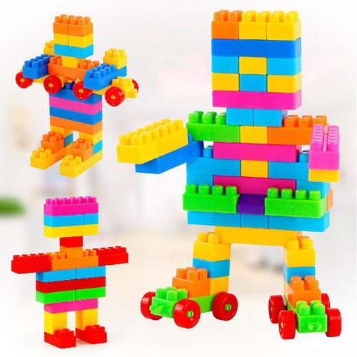 Đồ chơi trẻ em XẾP HÌNH LEGO lắp ráp 360 chi tiết. Giúp bé từ 2-6 tuổi phát triển trí thông minh, tư duy logic new - DC0