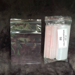 100g túi zip số 6 . Túi zip cỡ 12*17cm