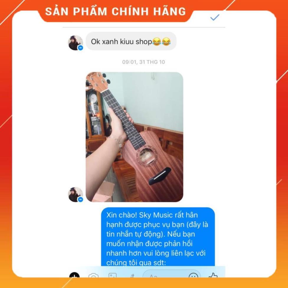 [HÀNG LOẠI 1] Đàn Ukulele Concert 23inch BWS MC Gỗ Mahogany Siêu Xịn (Tặng kèm Full phụ kiện)