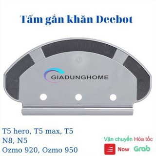 Đế Gắn Khăn Lau Robot Hút Bụi Ecovacs T5 Hero, T5 max, Ozmo950, Ozmo920