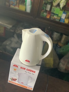 ẤM ĐUN SIÊU TỐC (KIM CƯƠNG ) NHỰA , INOX