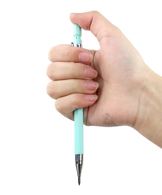 Bút chì bấm ngòi “Siêu Khủng” 2mm !! Có kèm chuốt ngòi chì !