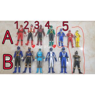 Mô hình RHS nhựa dẻo Super Sentai tổng hợp dạng lớn