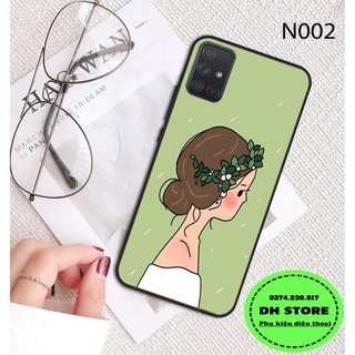 [ TẶNG KÈM STICKER ] Ốp lưng điện thoại Samsung A31 - M51 - A51 - A71 in hình người chibi dễ thương.