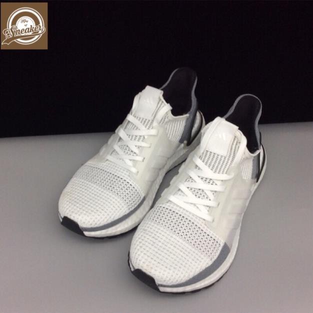 SẴN [HÀNG MỚI VỀ] Giầy thể thao Ultra boost 2019 cloud white gray thời trang HOT ' new new new . 2020 K . : : ' *