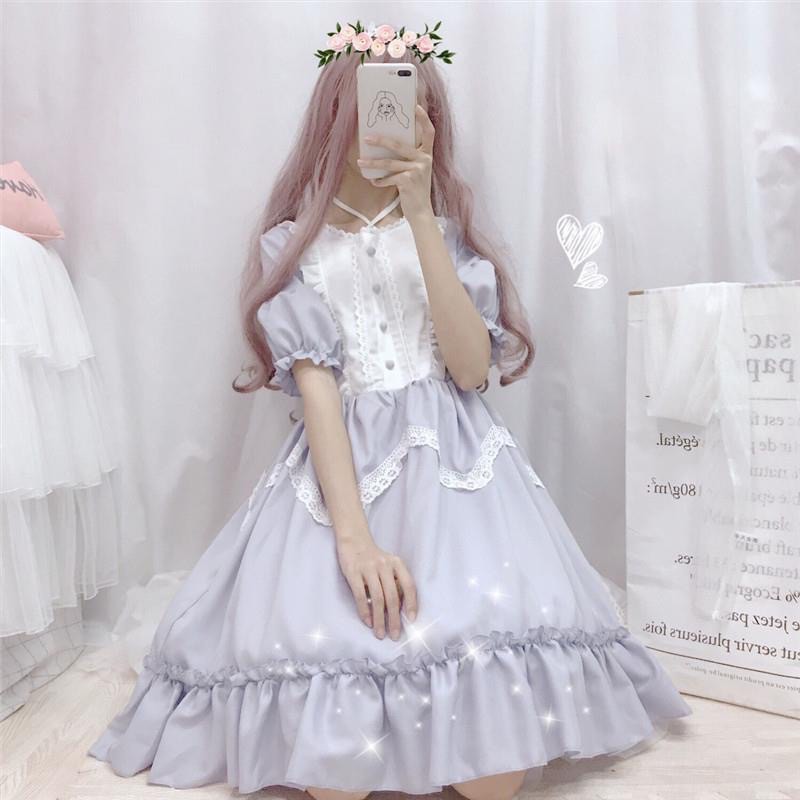 Váy Lolita Cosplay kèm ảnh thật LT13684 | BigBuy360 - bigbuy360.vn