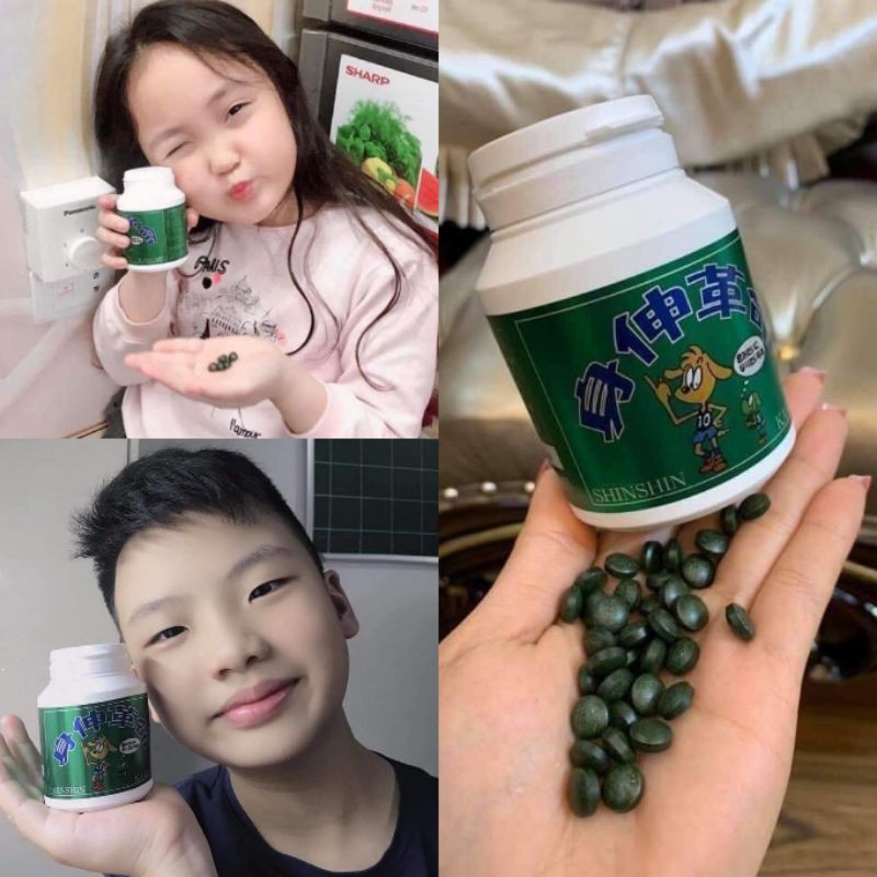 Tảo hỗ trợ tăng chiều cao Shinshin Kakumei Nhật Bản - Tảo shin shin tăng chiều cao cho bé , hộp 300 viên